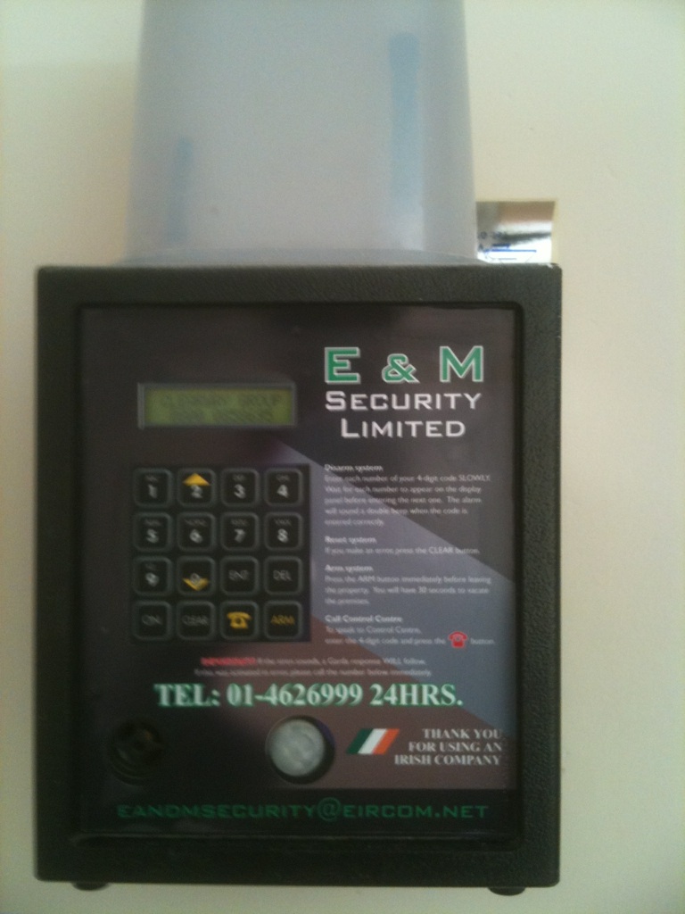 Security alarm equipment